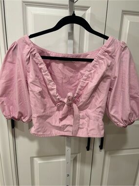 Abercrombie & Fitch Pink Blouse